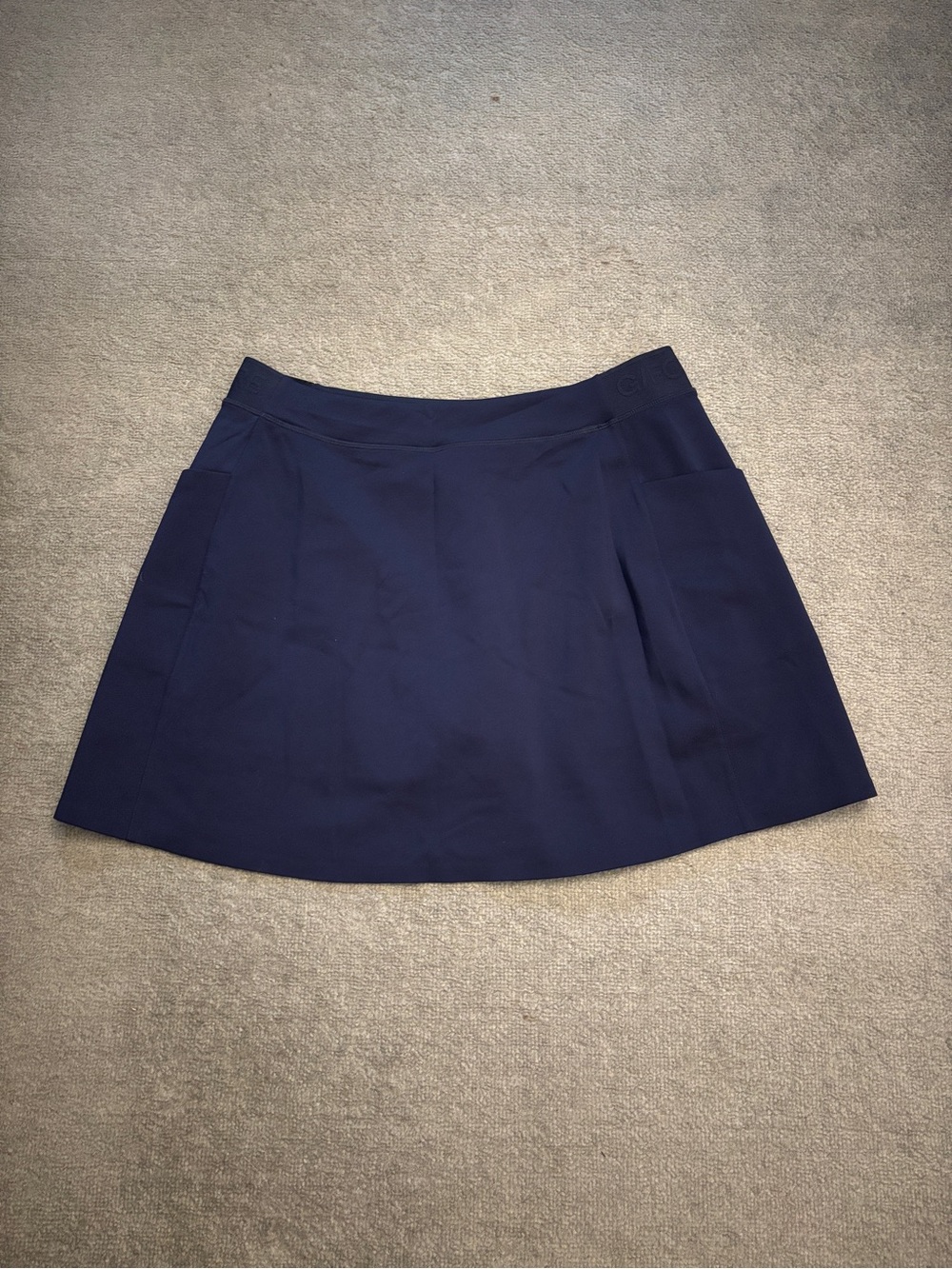 G/Fore A-Line Pickleball Skort Athletic Wear Tennis Athleisure Navy Blue Women’s - Picture 2 of 6